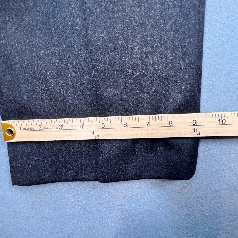 Linea Naturale Luxe Zignone Wool Cashmere Gray Dress Pants Mens 42 Made in Italy - Picture 8 of 8